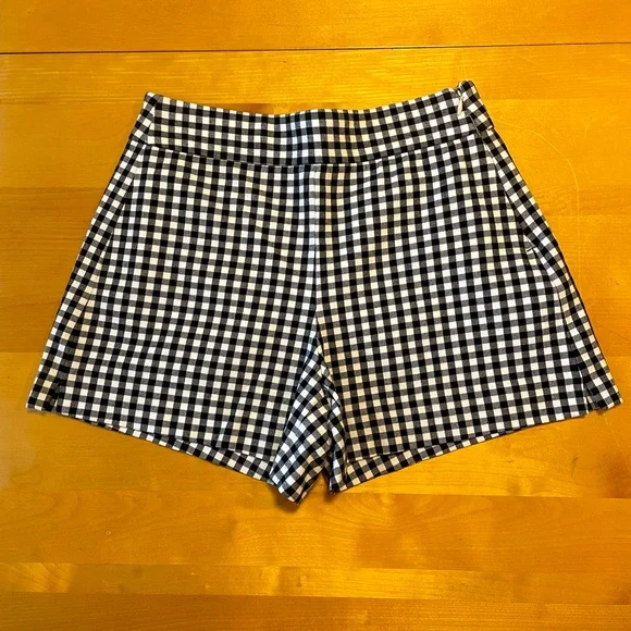 GAP Retro Checkered Shorts - Size 4 - Picture 1 of 8